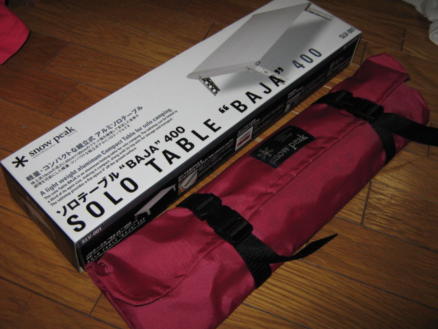 【美品】 Peak Bajaソロテーブル TFスポーツ岩槻店】またまた廃盤品！SNOWPEAK(スノーピーク)の