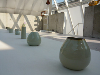 秋の3人展 開催中! ギャラリーガラスのピラミッド_b0151262_11221356.jpg