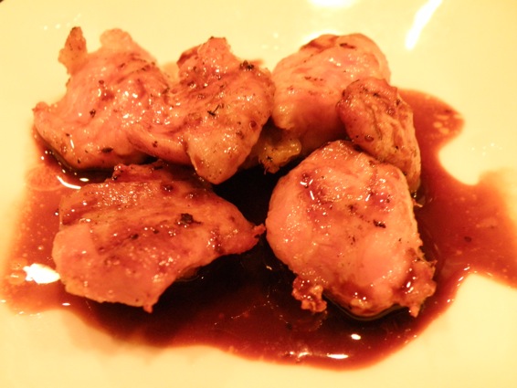 炭火焼Ken坊 の チキンジャーキーと焼き物。_f0053279_11251876.jpg