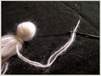 毛糸でふさふさタッセルを作りましょう！_f0168187_1874966.jpg