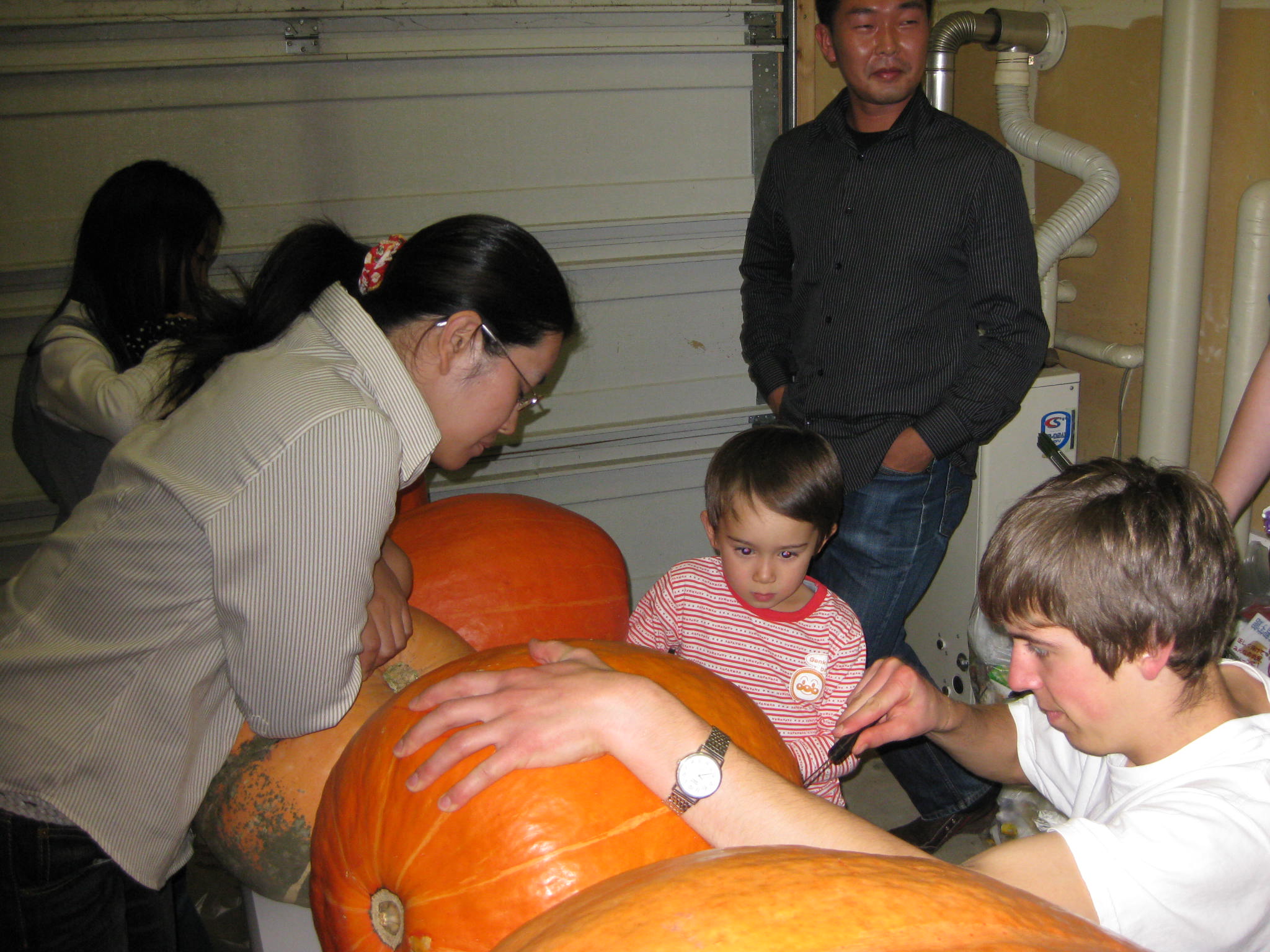 2009　Ｈａｌｌｏｗｅｅｎ　－Ｐｕｍｐｋｉｎ　Ｃｕｒｖｉｎｇ－_a0130343_2352346.jpg