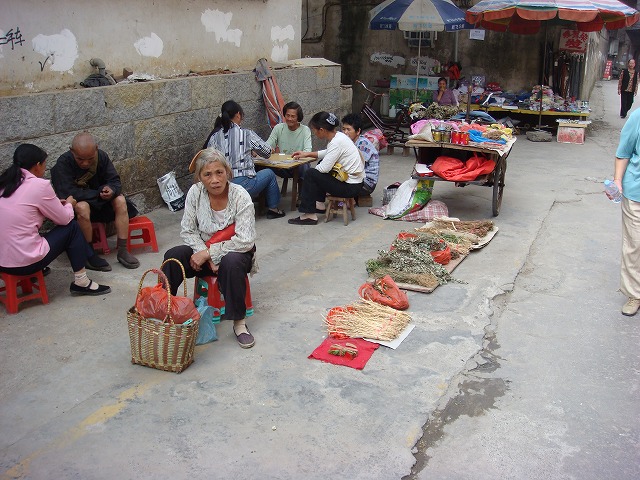 桂林旅行記　陽朔 西街　商売そっちのけで_e0037055_1444243.jpg