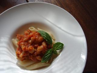 Fagioli al Pomodoro　インゲン豆のトマトソース_b0137858_13552954.jpg