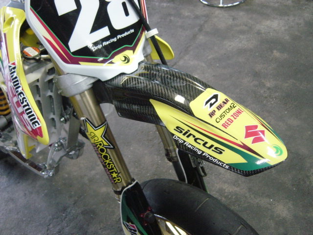 海外最新 パーツ いろいろ カーボン スズキ DRZ400SM - カウル、フェンダー、外装