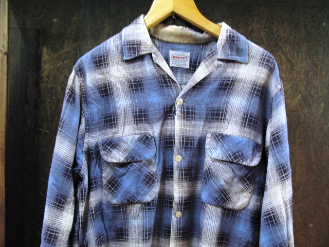 50-60'S BRENT プリントネルシャツ！ : ショウザンビル mecca BLOG!!