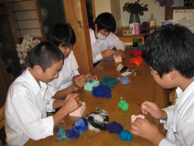 岳陽中学生職場体験_b0093221_145223.jpg