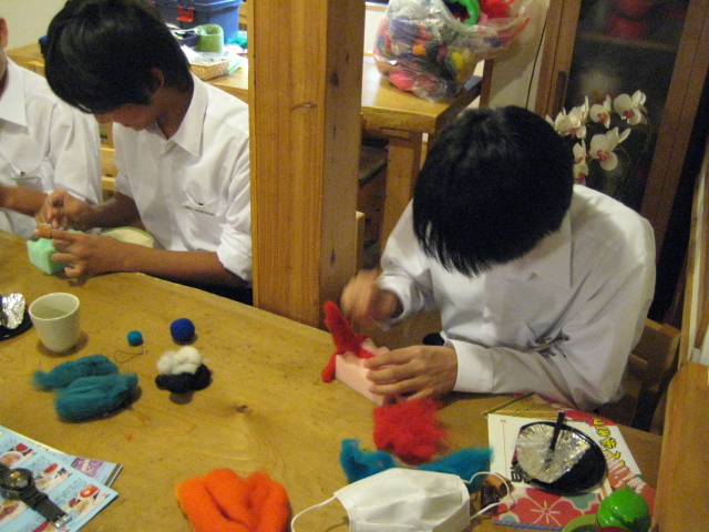 岳陽中学生職場体験_b0093221_536512.jpg
