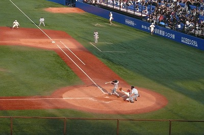 10月31日 東京六大学野球 早稲田大対慶應大_b0166128_13542424.jpg