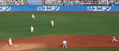 10月31日 東京六大学野球 早稲田大対慶應大_b0166128_15501179.jpg