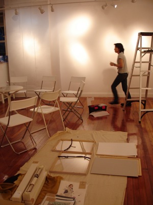 展示作業&coo ギャラリー風景です。_e0044855_1621114.jpg