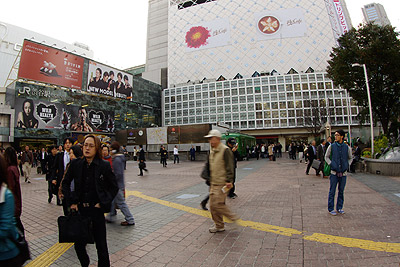 11月4日(水)今日の渋谷109前交差点_b0056983_13321615.jpg