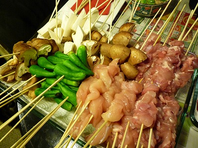 焼き鳥と串焼き_c0149312_2073496.jpg