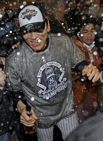 NY・ヤンキース世界一 ! 祝!松井秀喜MVP受賞(日本人初) : CLOUD NY・ヤンキース世界一 ! 祝!松井秀喜MVP受賞(日本人初) : CLOUD