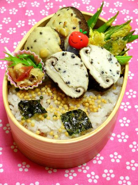 ふんわり鶏つくねのお弁当_b0171098_6472681.jpg