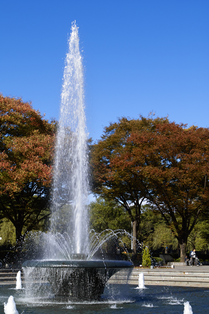 和田倉噴水公園・・・虹と紅葉_d0069398_0472413.jpg