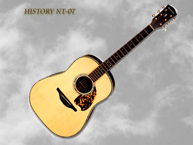 正規品特価ヒストリーアコースティックギター☆HISTORY NT-07 NAT☆2006年製☆フラッグシップモデル☆オリジナルハードケース付 その他