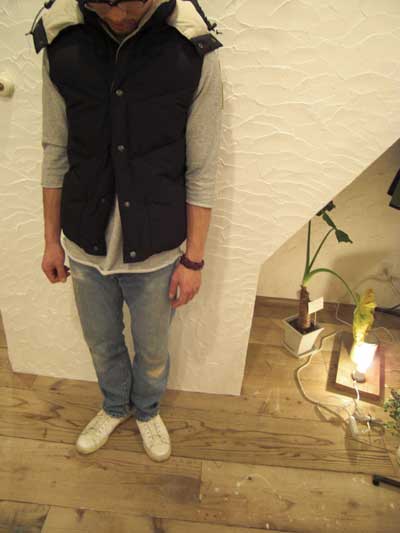 HOODED DOWN VEST_a0113127_14121463.jpg