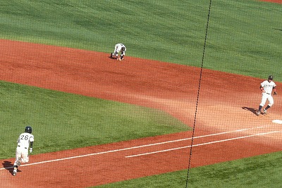 １１月４日　東京六大学新人戦（３位決定戦）　立教大対法政大_b0166128_10154457.jpg