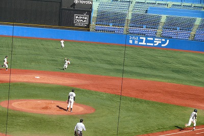 １１月４日　東京六大学新人戦（３位決定戦）　立教大対法政大_b0166128_9574062.jpg