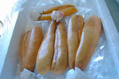 ボラの卵巣が今年もやってきました 空想の食堂 空っぽのオモチャ箱 Goccia Ponto