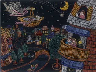 展覧会■09/12/2-7 胡桃澤 明美 作品展 ―優しい時間― 【絵画(パステル画、ガラス絵)】_e0091712_1622725.jpg