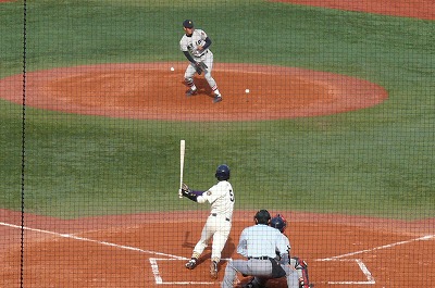 11月4日 六大学野球新人戦(決勝戦) 明治大対慶應大 _b0166128_912278.jpg