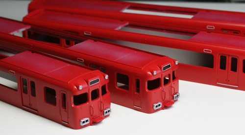 名鉄7100系（6） : きままな鉄道模型制作記