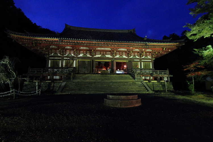 神護寺のライトアップ_e0051888_4433370.jpg