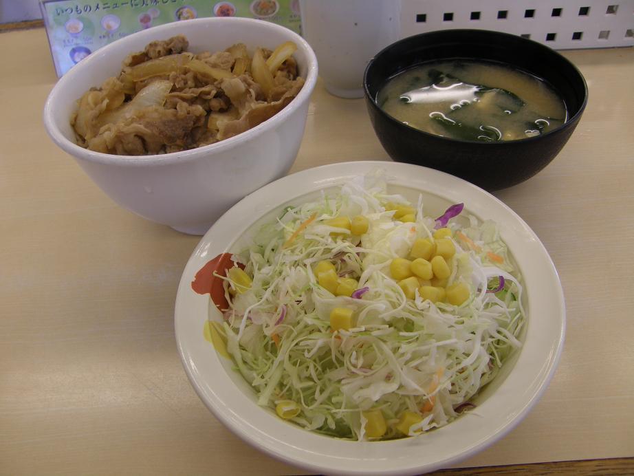 松屋の牛めし　　　東淀川菅原店_c0118393_1921406.jpg