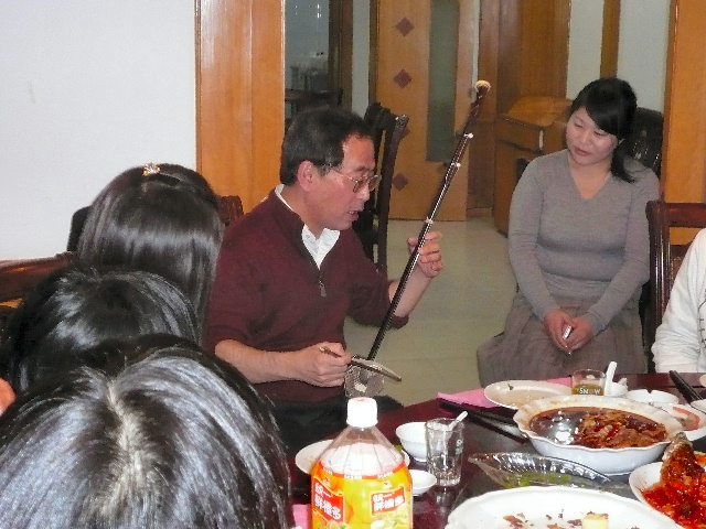 蘇州農業職業技術院にて(熱烈歓迎会)　2009_b0098997_14324032.jpg