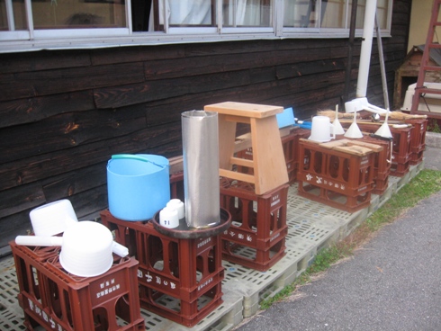 造りの準備始まりました「金蘭黒部」_b0140235_20552051.jpg