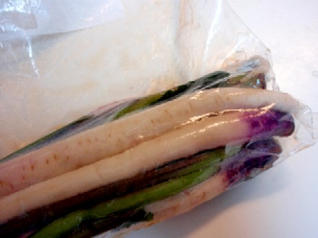 ピンクの野菜のお漬物 ひの菜と赤カブ 楽子の小さなことが楽しい毎日