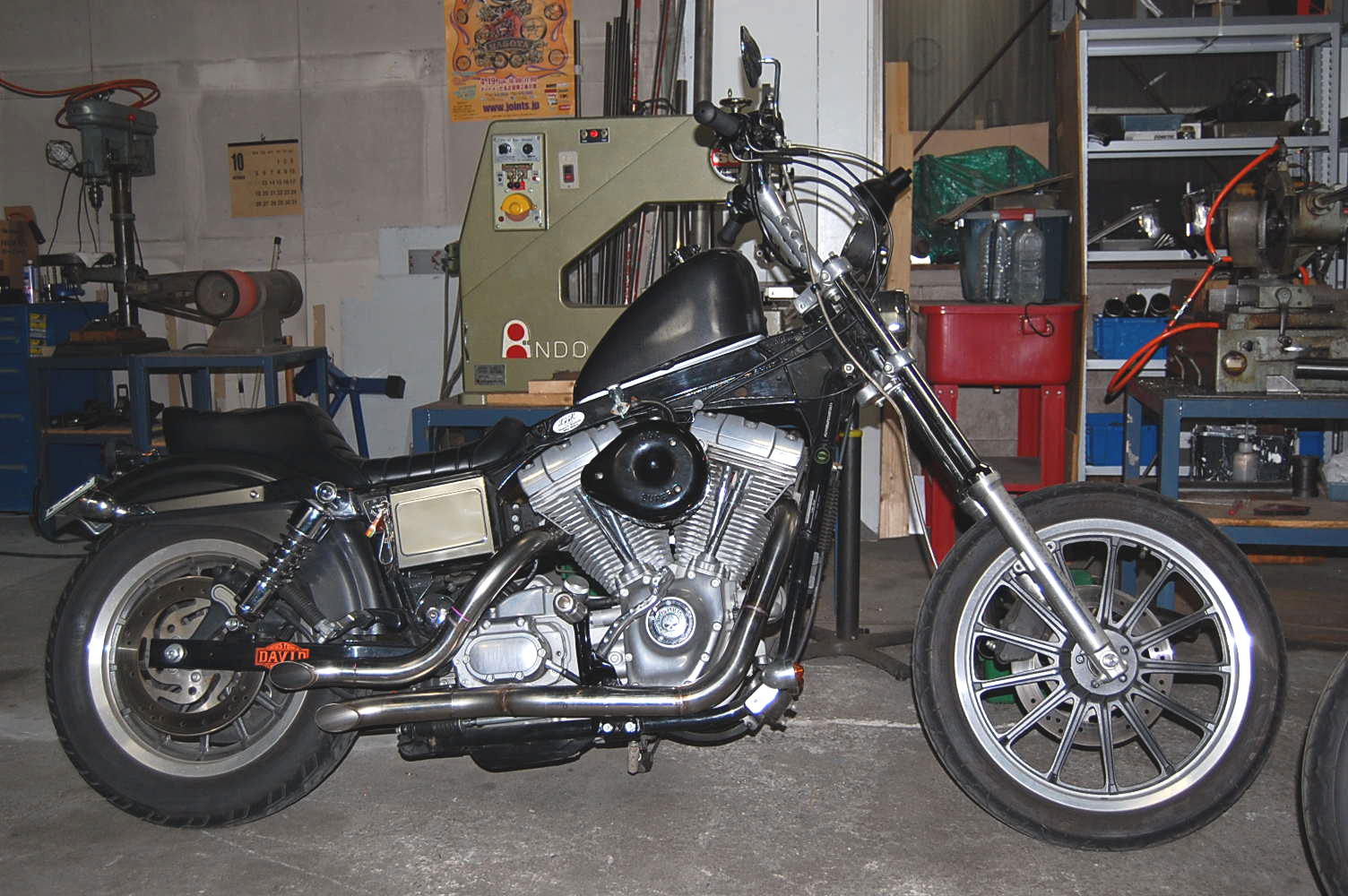 H－D ダイナ マフラー製作 : THE OLDSPEED FACTORY｜マフラー