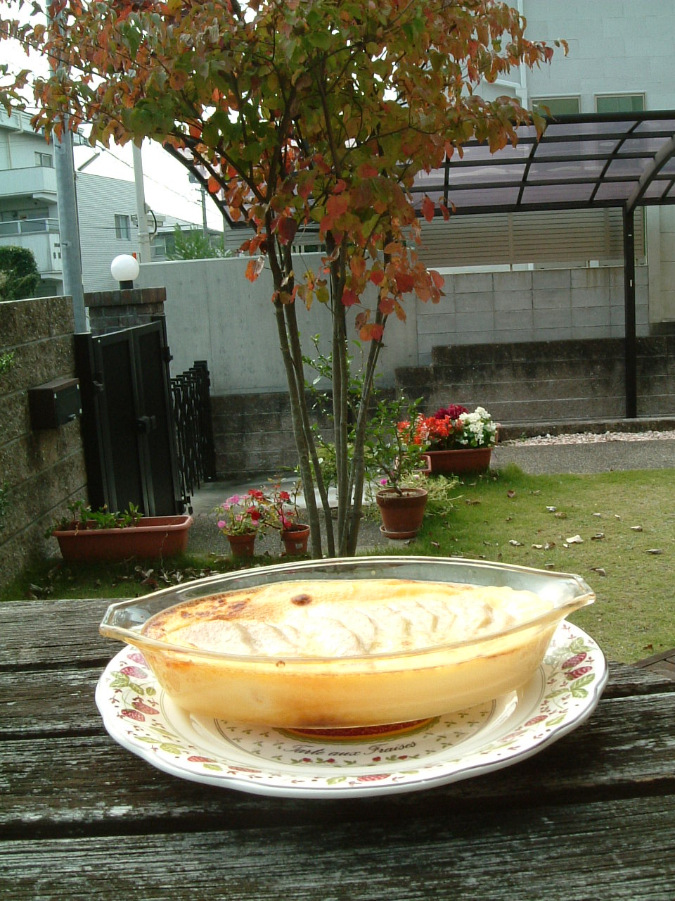 洋ナシの焼きプディングと映画三昧_b0086377_1193698.jpg