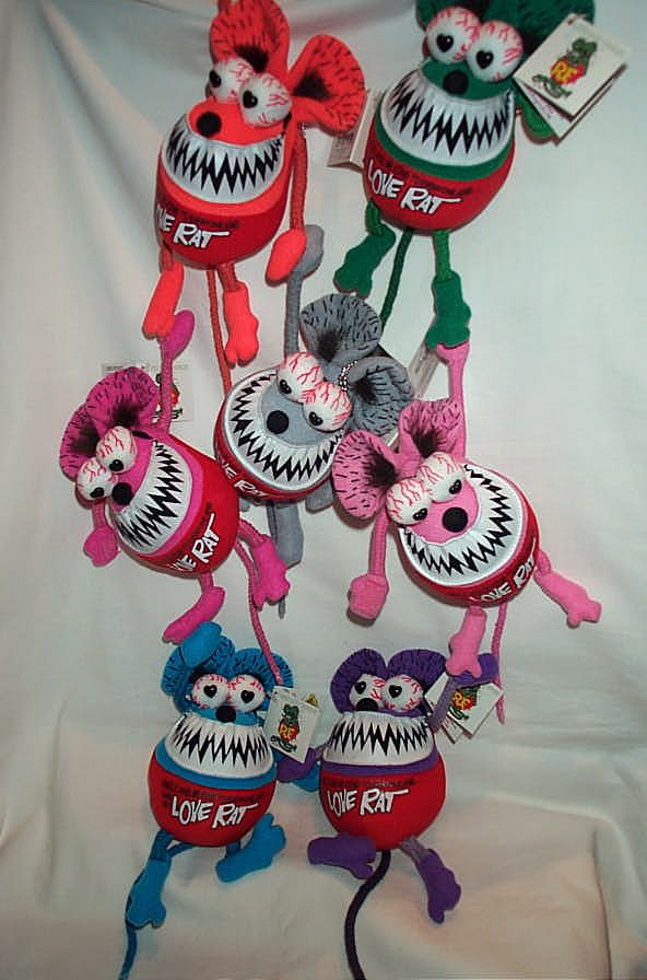 ラブラット】ラットフィンク ぬいぐるみ RATFINK LOVE RAT ラット