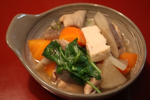 モツ鍋もどき & モツ煮込み_c0118352_731267.jpg