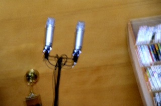 録音機材に電源ON_e0166355_942333.jpg