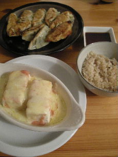 たらこ豆腐グラタン (Nov. 14 2009)_c0088402_22434874.jpg