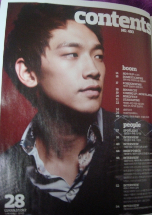 \'ワールドスター\'Rain（ピ）、美フォックスTV生放送出演\'話題\' _c0047605_0362959.jpg