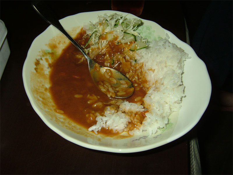 そして朝カレー_c0110051_9565638.jpg
