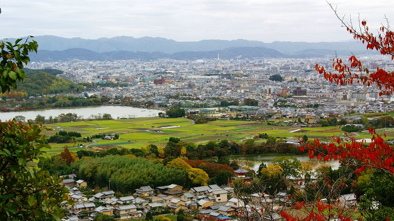 京のもみじ路２００９ （嵯峨野 大覚寺、大沢池畔、嵯峨天皇嵯峨山陵の紅葉）（2009年11月13日)_c0119555_0488.jpg