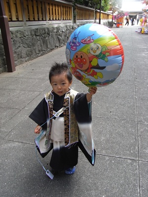 ひろとくん七五三 髪置きのお宮参り 四季折々 3