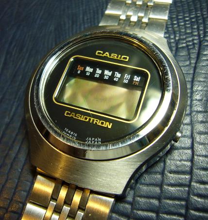カシオトロン Ｒ－１１、Ｓ－１２などの時刻合わせ方法 : 腕時計、また