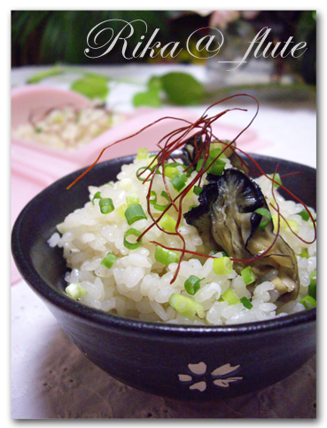 牡蠣ご飯 ルクエでご飯_c0103827_21145869.jpg