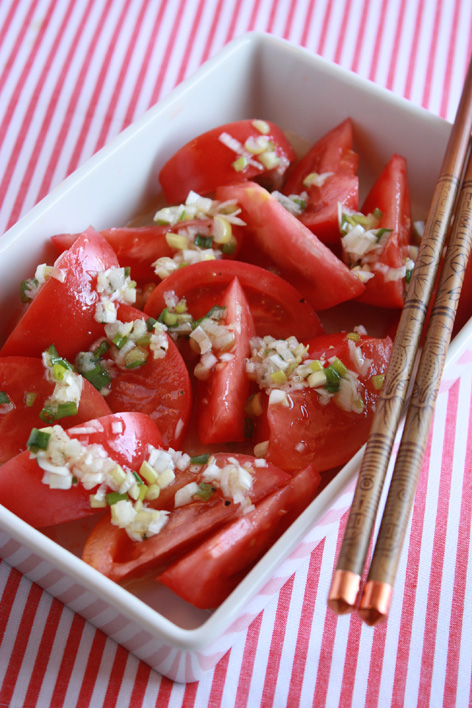 トマトの韓国風サラダ きのう何食べた 再現レシピ