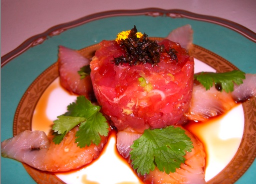 tuna tartar with a touch    _c0193723_10385630.jpg