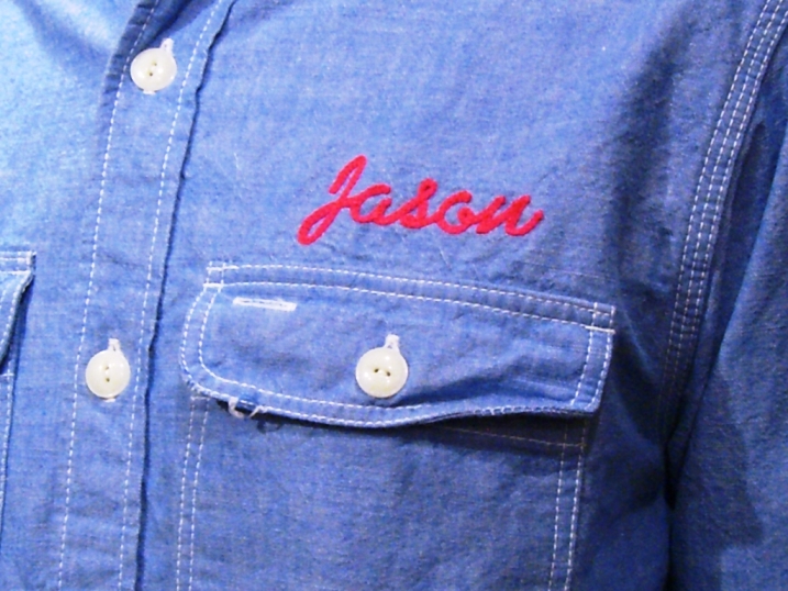 サックスブルーの輝き”SHAMBLEY SHIRTS”_f0191324_1421641.jpg