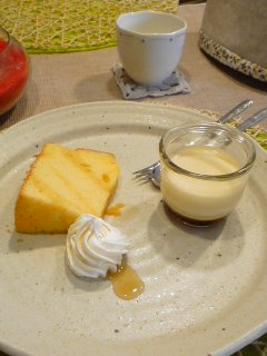 kanpeさんお久しぶりです!・・・たっぷりレモンのシフォン。_f0177295_15301172.jpg