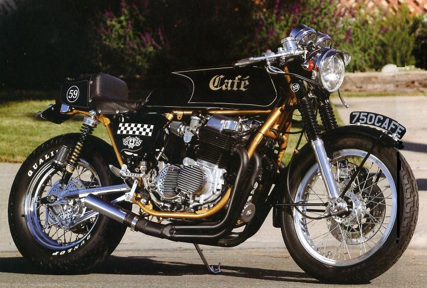 ５３６．アメリカン・カフェ・レーサー CB７５０の影響 : 「峰風」とともに