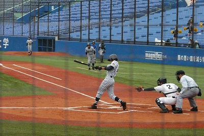 明治神宮大会　高校の部　決勝戦　大垣日大対東海大相模　極寒雨中の決勝戦_b0166128_1753398.jpg